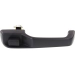 Front Exterior Door Handle for 1994-2003 Dodge Full Size Van & 1993-1998 Grand Cherokee, Left (Driver), Textured Black Plastic, Replacement