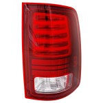 Tail Light Assembly for Dodge RAM 1500 (2013-2018)/2500/3500 (2014-2018), Right (Passenger) Side, Premium Type with Black Interior, Includes 1500 Classic (2019-2022), Replacement (CAPA Certified)