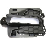 Front Fog Light Molding for Ford Expedition 2015-2017, Right (Passenger) Side, Textured Black, Replacement