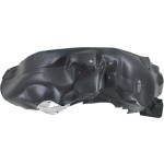 Front Fender Liner for Ford F-150 2011-2014, 3.5 Turbo Engine, Left (Driver), with Rubber and Aluminum Pad, From January 3, 2011, Replacement