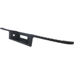 Rear Bumper Step Pad for Ford F-150 2004-2008 and Lincoln Mark LT 2006-2008, Black, with Towing Package, without Rear Object Sensor, New Body Style, Replacement