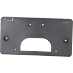 Front License Plate Bracket for GMC Sierra 2003-2007, Textured Black, Fits 2007 Classic, Replacement
