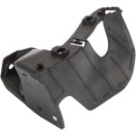 Front Bumper Support for GMC Sierra 1500 2007-2013 Right (Passenger), Rear Section, Black, Excludes 2007 Classic, Replacement