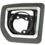 Front Fog Light Molding for GMC SIERRA 2500 HD/3500 HD 2015-2019, Right (Passenger), Textured Black, Replacement