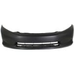 Front Bumper Cover for 2012-2012 Honda Civic DX/HF/LX Sedan Models, Primed (Ready to Paint), without Fog Light Holes, Replacement