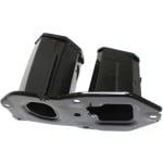 Front Bumper Bracket Extension for Honda Civic 2013-2015 Coupe, Sedan, Hybrid, Left (Driver), Steel, Replacement