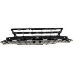 Front Bumper Grille for Honda Civic 2013-2015, Lower Black, Suitable for 1.5L/1.8L Engine, Sedan, Replacement