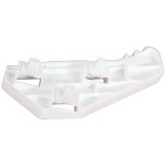 Front Bumper Support Side Spacer, Plastic for Honda CR-V 2002-2006 Left (Driver) Side, Replacement
