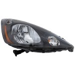 Headlight Assembly for 2009-2014 Base/DX/LX Models, Halogen, Right (Passenger), Dark Gray Interior, Replacement