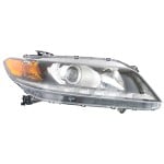 Headlight Assembly for Honda Accord 2013-2015, 6 Cylinder, Coupe, Right (Passenger), Halogen, Replacement