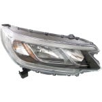 Headlight Assembly for Honda CR-V 2015-2016, Right (Passenger), Halogen with LED Daytime Running Light, Excluding LX/Touring Models, Replacement