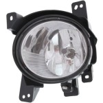 Front Fog Light Assembly for Hyundai Santa Fe 2010-2012, Left (Driver), Replacement