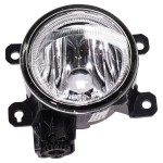 Front Fog Light Right (Passenger) for Honda Accord Coupe 2013-2015 / Civic 2.4L Eng. Sedan 2013-2015 / Odyssey 2018-2020, Lens and Housing, Replacement