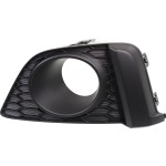 Front Fog Light Molding for 2015-2017 Vehicles, Right (Passenger) Side, Textured Black, Replacement