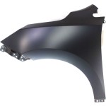 Front Fender for Hyundai Tucson 2010-2015, Left (Driver), Primed (Ready to Paint), without Signal Light and Molding Hole, Steel, Replacement (CAPA Certified)