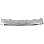 Front Lower Valance for Jeep Grand Cherokee (2011-2013), Chrome Air Dam with Adaptive Speed Control, Excludes SRT/SRT8 Models, Without Headlight Washer, Replacement