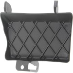 Front Bumper Tow Hook Cover in Textured Black for 2011-2013 Jeep Grand Cherokee, Left (Driver) Side, Excluding SRT/SRT8 Models, Replacement