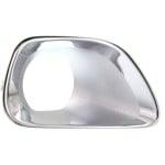 Front Fog Light Molding Chrome for 2011-2013 Jeep Grand Cherokee, Left (Driver) Side, Excludes SRT/SRT-8 Models, Replacement