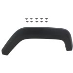 Textured Black Rear Fender Flare for Jeep Wrangler JK 2007-2018, Left (Driver), Replacement