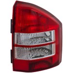 Tail Light for Jeep Compass 2007-2010, Right (Passenger) Side, Lens and Housing, Replacement