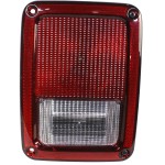 Tail Light Assembly for Jeep Wrangler JK, 2007-2018, Right (Passenger) Side, Replacement