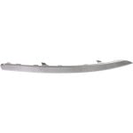 Front Bumper Molding, Chrome for Kia Sportage 2011-2016, Right (Passenger) Side, Replacement