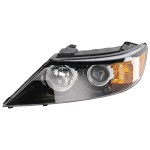 Headlight Assembly for Kia Sorento 2011-2013, Left (Driver) Side, Halogen, Replacement