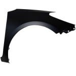 Front Fender for Kia Forte 2014-2018, Right (Passenger) Side, Primed (Ready to Paint), Without Rocker Mouldings, Steel, for Forte Koup, Replacement