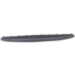 Lower Rear Bumper Cover for Kia Forte Sedan 2010-2013, Textured Surface, without Exhaust Hole, Replacement