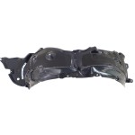 Front Fender Liner for Lexus IS250/IS350 (2011-2013), Left (Driver), Plastic, Vacuum Form, Excludes C Model, with Extension Sheet, Replacement