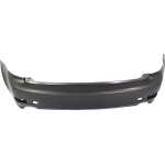 Rear Bumper Cover for Lexus IS250/IS350 2009-2013, Primed (Ready to Paint), Excluding C Model, without Parking Distance Control Sensor Holes and Pre-Collision System, Replacement