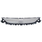 Front Bumper Grille for Mercedes-Benz C-Class 2015-2018, Center, Textured Black, with AMG Styling Package, Excluding C63/C350, Convertible/Coupe/Sedan, Replacement