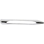 Front Bumper Molding for Mercedes C-Class 2012-2015 Coupe / Sedan 2012-2014, Right (Passenger) Side, Chrome Plastic, with AMG Package, Replacement