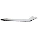Front Bumper Molding for Mercedes-Benz E-Class 2014-2016, Right (Passenger) Side, Chrome, with AMG Styling Package, Sedan/Wagon, Excluding E63 Model, Replacement