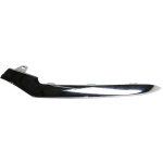 Front Bumper Molding for Mercedes-Benz E-Class 2014-2016, Left (Driver), Chrome, with AMG Styling Package, (Sedan 2014)/Wagon, Excluding E63 Model, Replacement