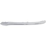 Front Bumper Molding for Mercedes-Benz C300/C400 2015-2018, Right (Passenger) Side, Chrome, with AMG Styling Package, without Night Package, Convertible/Coupe/Sedan, Replacement