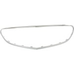 Chrome Grille Molding for Mercedes Benz E-Class 2014-2016, Sedan/Wagon, with AMG Styling Package, Excludes E63 AMG Model, Replacement