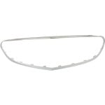Chrome Grille Molding for Mercedes Benz E-Class 2014-2016, Sedan/Wagon, with AMG Styling Package, Excludes E63 AMG Model, Replacement