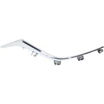 Grille Molding for 2014-2016 Mazda 3, Right (Passenger) Side, Chrome, Hatchback/Sedan, Replacement