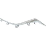 Chrome Grille Molding for Mazda 3 Hatchback/Sedan, Left (Driver) Side, 2014-2016, Replacement