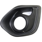 Front Fog Light Molding for Mitsubishi Outlander Sport/RVR 2013-2015, Left (Driver), Primed (Ready to Paint), Replacement