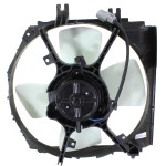 Radiator Fan Shroud Assembly for Mazda Protege 1999-2003, Compatible with Automatic Transmission and Manual Transmission, without Turbo, Replacement