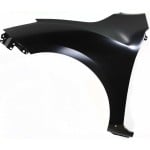 Front Fender Primed (Ready to Paint) for MAZDA 3 Hatchback (2.0L/2.5L Eng.) 2010-2013, Left (Driver), Without Stone Guard and Side Signal Light, Replacement