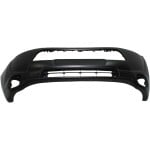 Front Bumper Cover for Mitsubishi Outlander 2014-2015, Primed (Ready to Paint), Compatible with 2015 Models without Wheel Opening Molding, Replacement