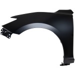 Front Fender for Mazda 3 (2014-2018), Left (Driver), Primed (Ready to Paint), Steel, without Signal Light Hole, Replacement (CAPA Certified)