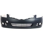 Front Bumper Cover for Nissan Altima Sedan, Model Years 2010-2012, Primed (Ready to Paint), Replacement