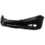 Front Bumper Cover for Nissan Pathfinder 2013-2016, Primed (Ready to Paint) Upper, Textured Lower, Suitable for 2014-2014 Hybrid Model, Replacement