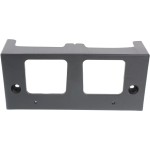 Front License Plate Bracket for Nissan Altima 2013-2015, Textured Black, Sedan, Replacement