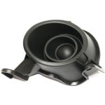 Fog Light Cover for Nissan JUKE 2015-2017 Right (Passenger), S/SL/SV Models, Textured Finisher, Replacement