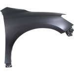 Front Fender for Nissan Pathfinder 2013-2020, Right (Passenger) Side, Primed (Ready to Paint), Non-Hybrid/Compatible with 2014-2014 Hybrid Model, Steel, Without Fender Flare Holes, Replacement